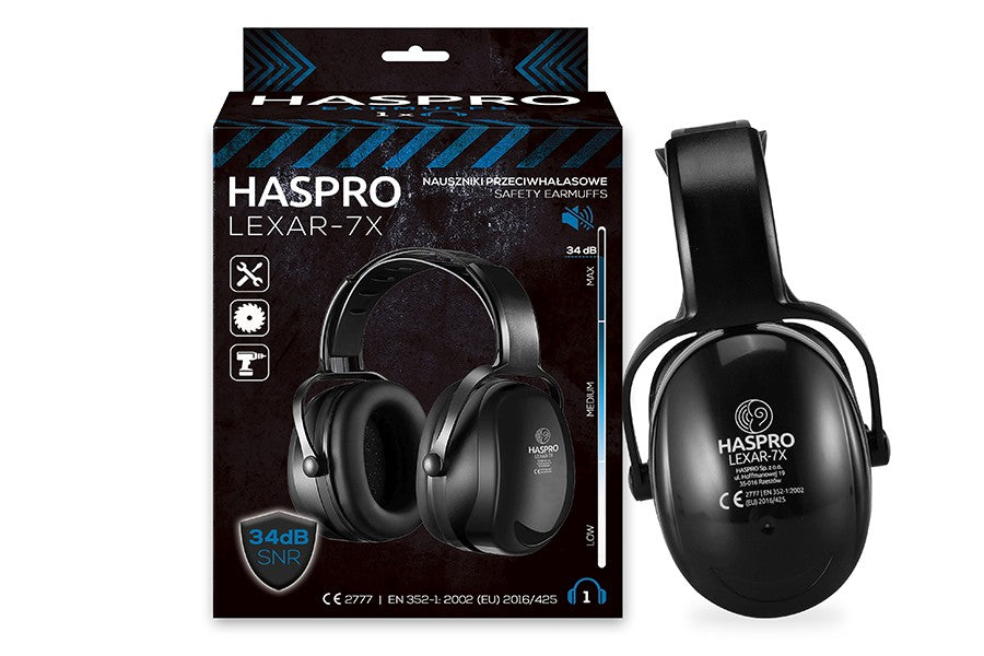 Haspro Lexar-7X cuffie protettive