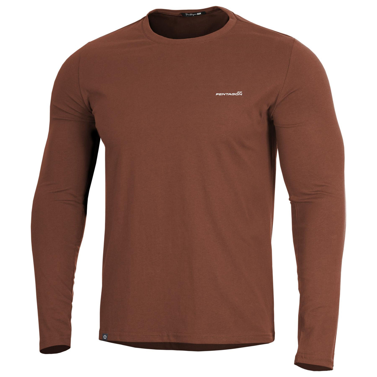 Pentagon Ageron 2.0 μπλουζάκι με μακριά μανίκια, maroon red