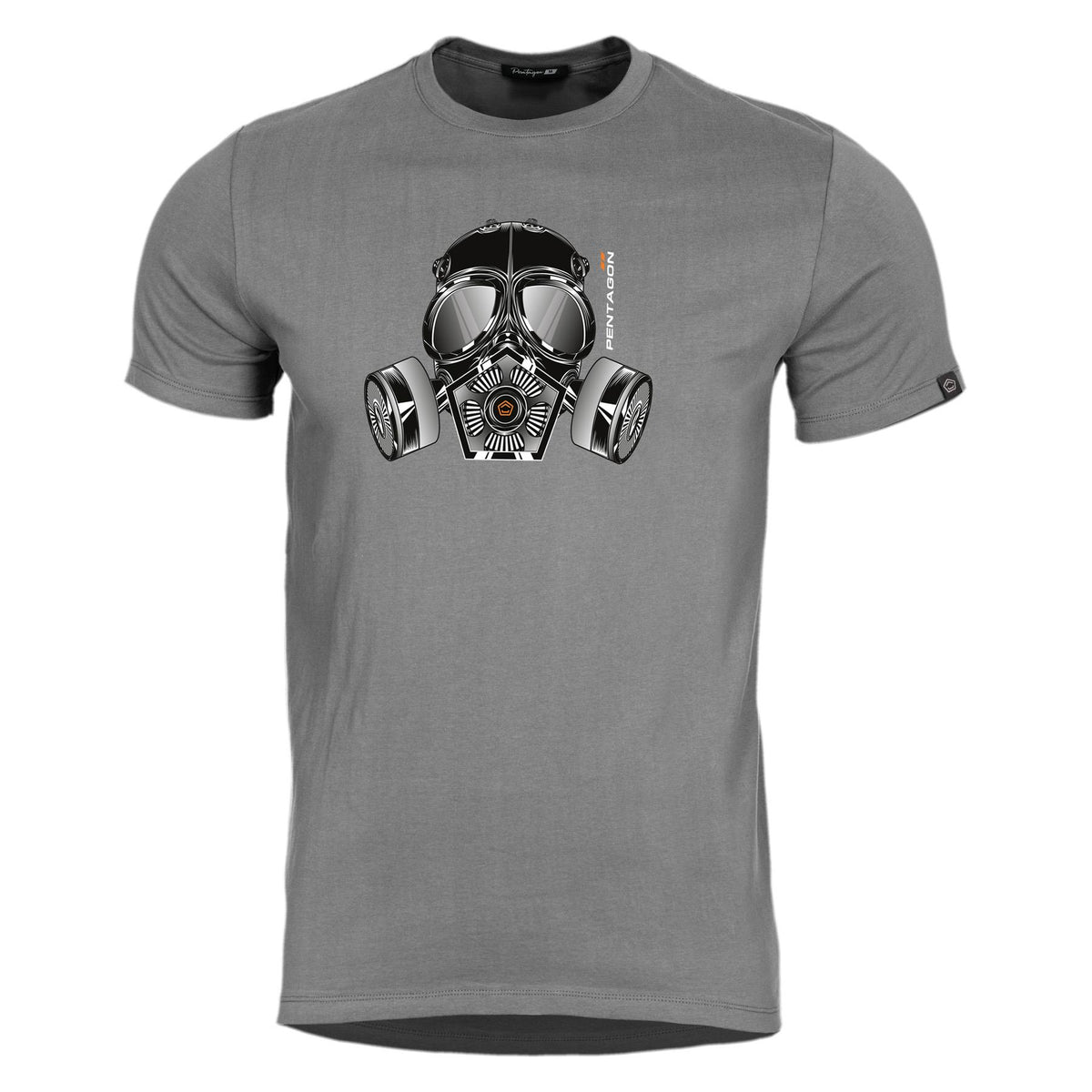 Pentagon Gas Mask maglietta, Wolf Grey