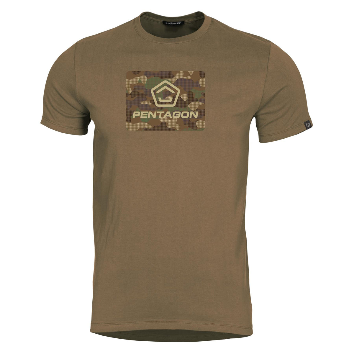 Pentagon maglietta spot camo, coyote