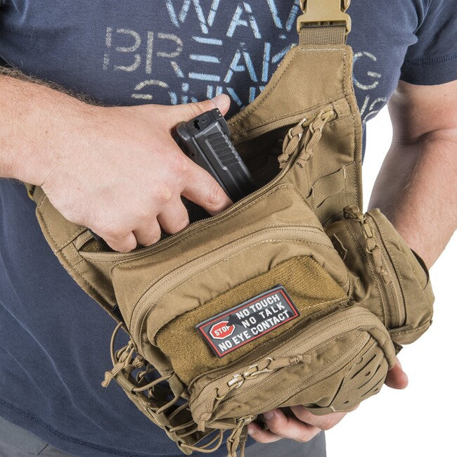 Helikon-Tex EDC borsa a tracolla, verde adattivo