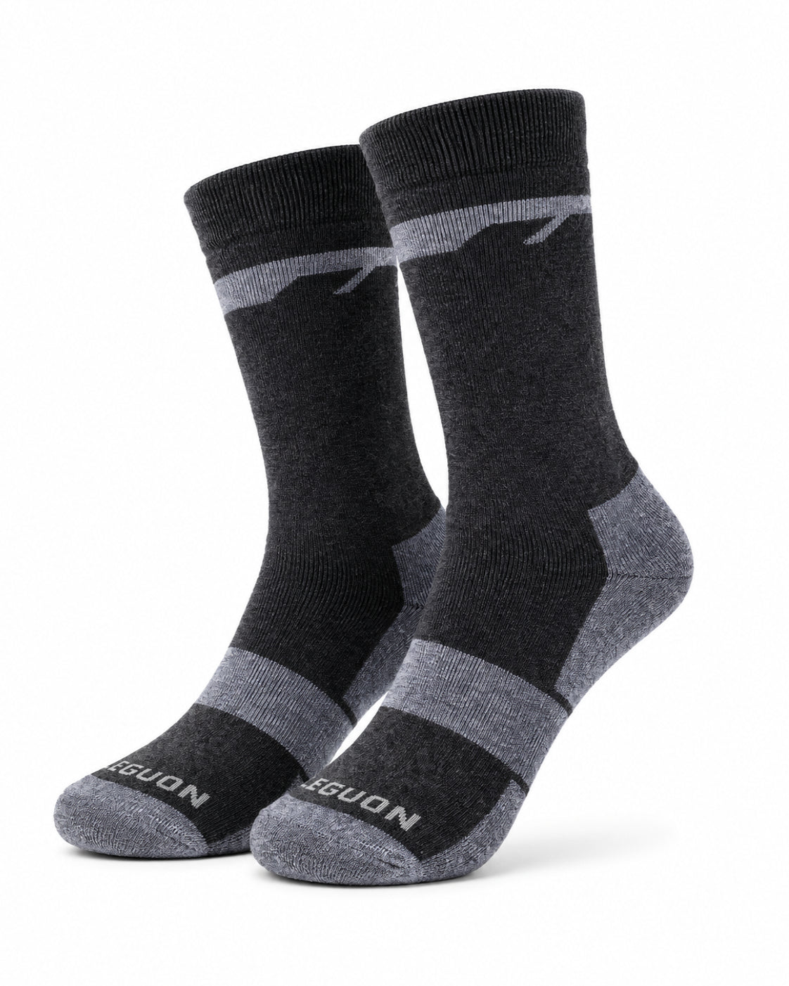 Leguon Arkon Merino Heavyweight socks, black