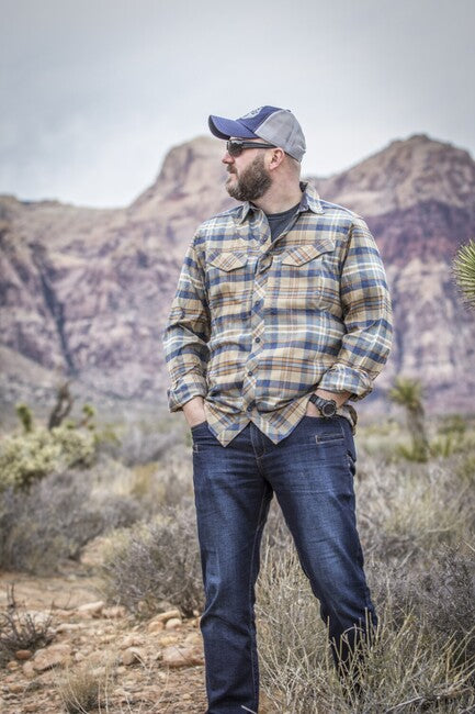 Helikon-Tex Defender Mk2 camicia PILGRIM - Plaid allo zenzero