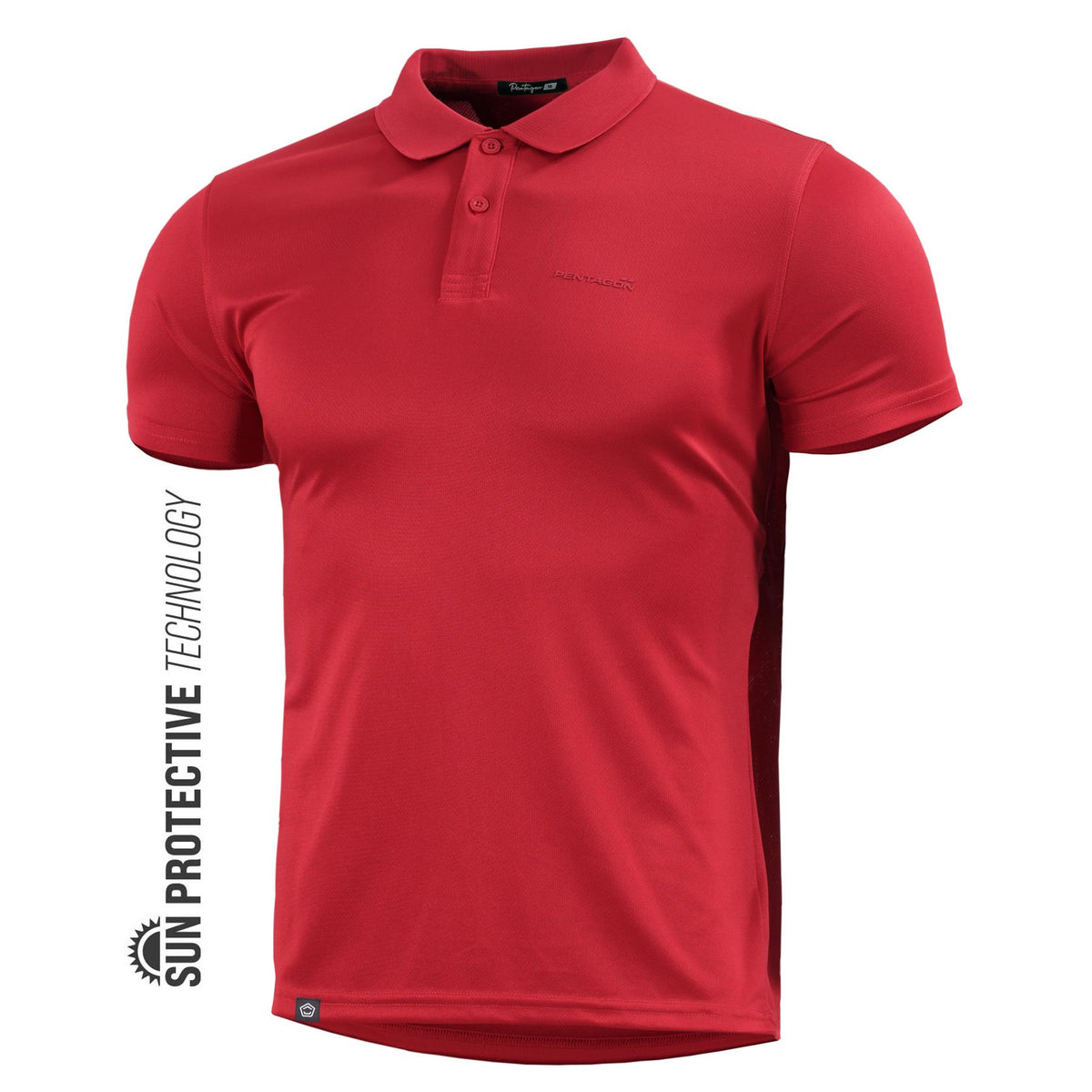Pentagon Anassa Polo Shirt, Red