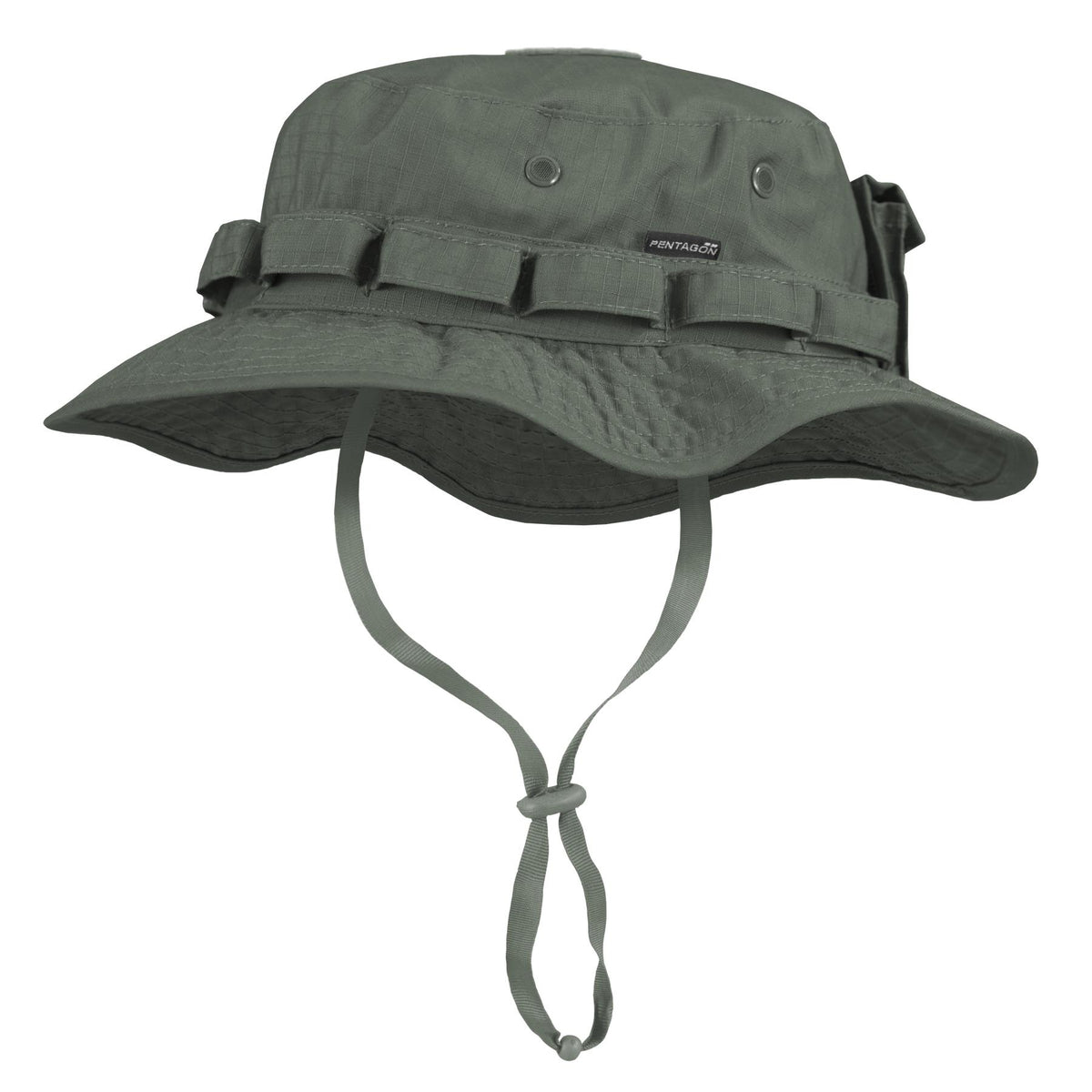 Pentagon Jungle Rip-Stop Hat, Camo Green