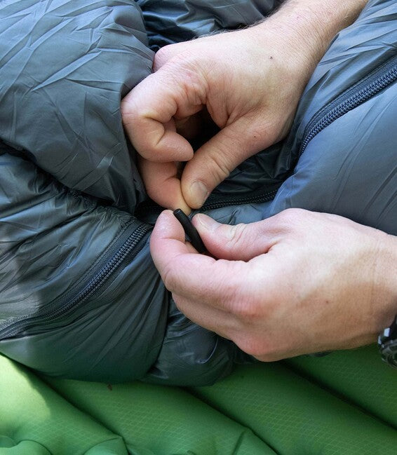 Klymit KSB 35 sacco a pelo, verde acqua