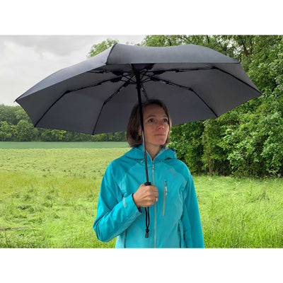 EuroSchirm Ombrello leggero trek ECO antracite