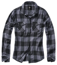Brandit Amy camicia da donna, grigio nero