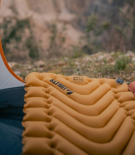 Klymit Static V Lite ECO tappetino, oro chiaro