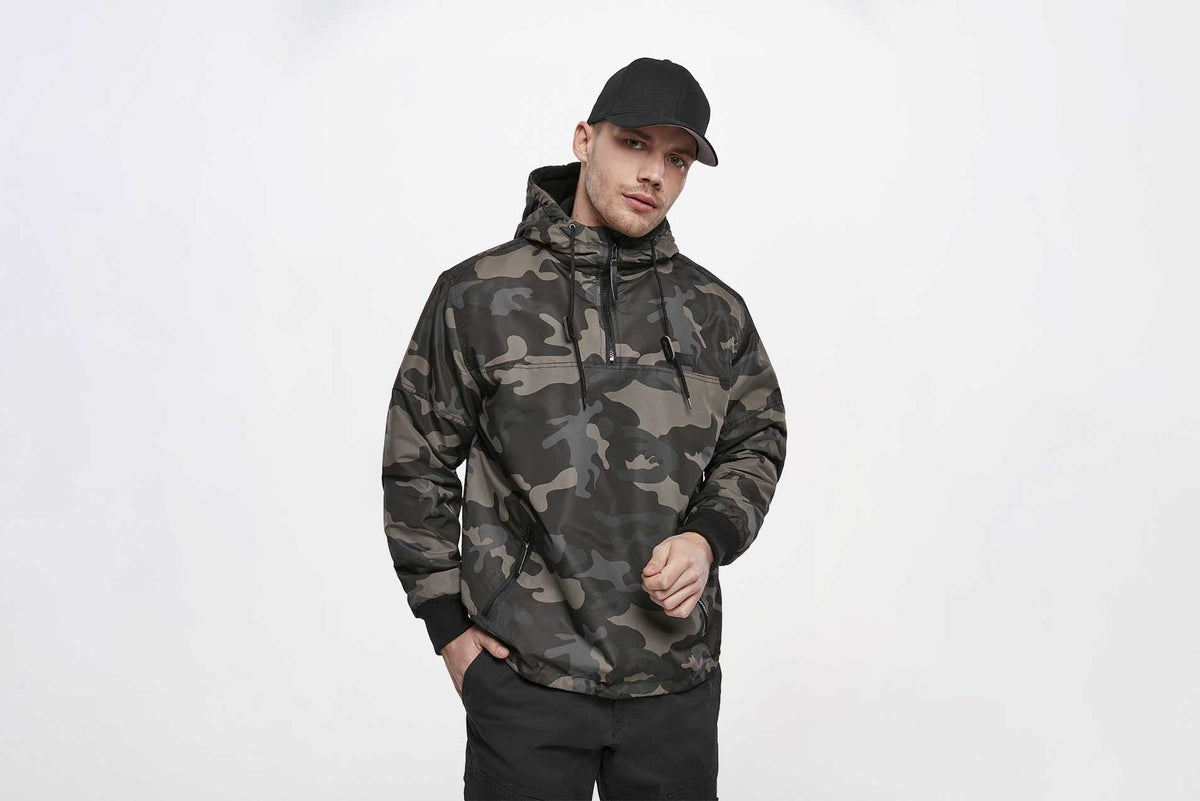Brandit Luke Windbreaker bunda, Darkcamo