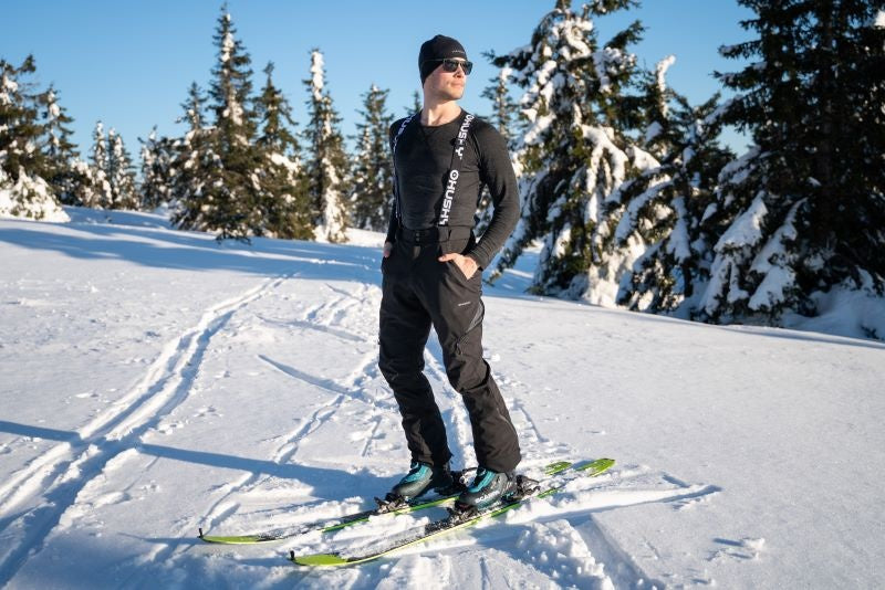 Husky Galti pantaloni da sci da uomo, neri