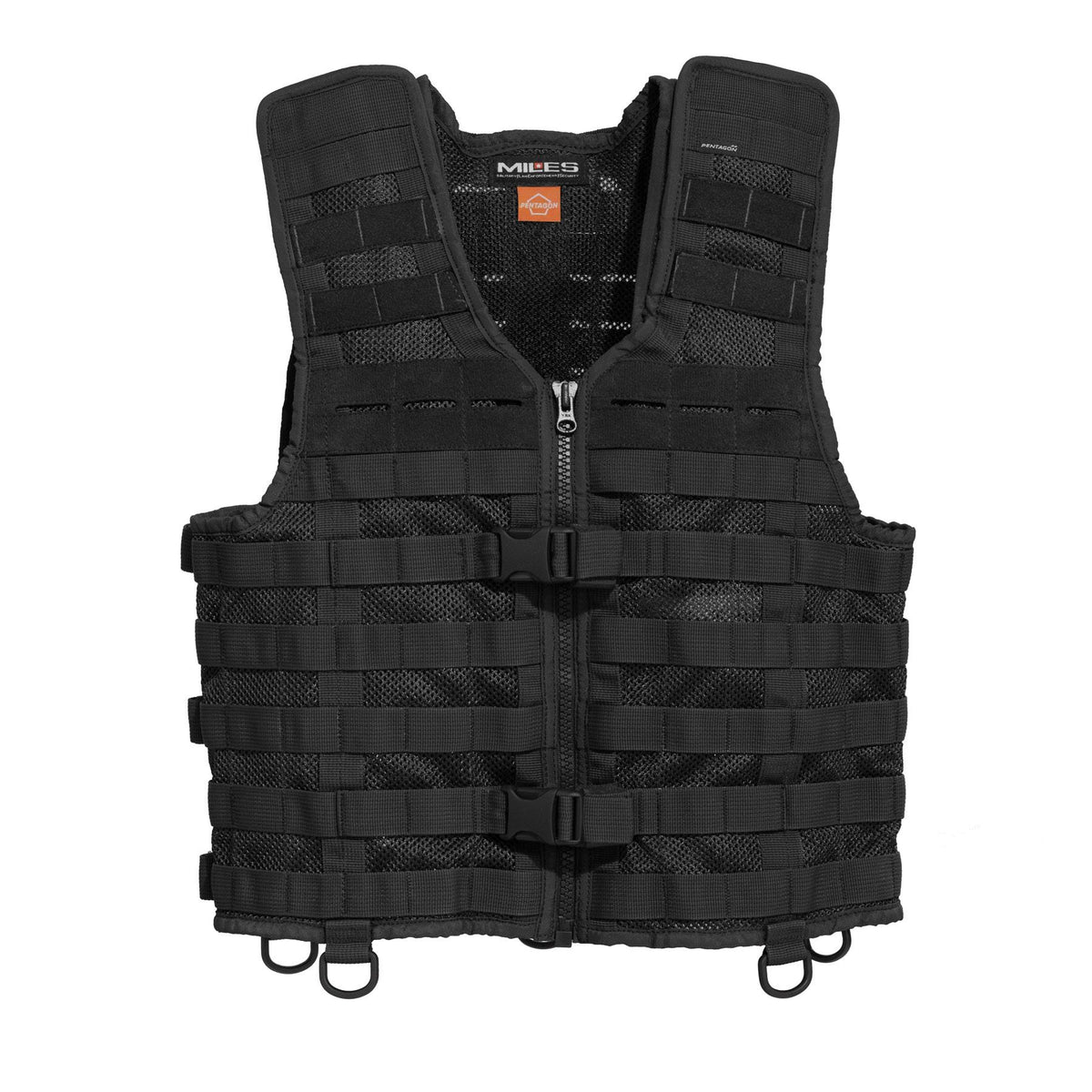 Pentagon Thorax Gilet tattico a rete Molle, nero