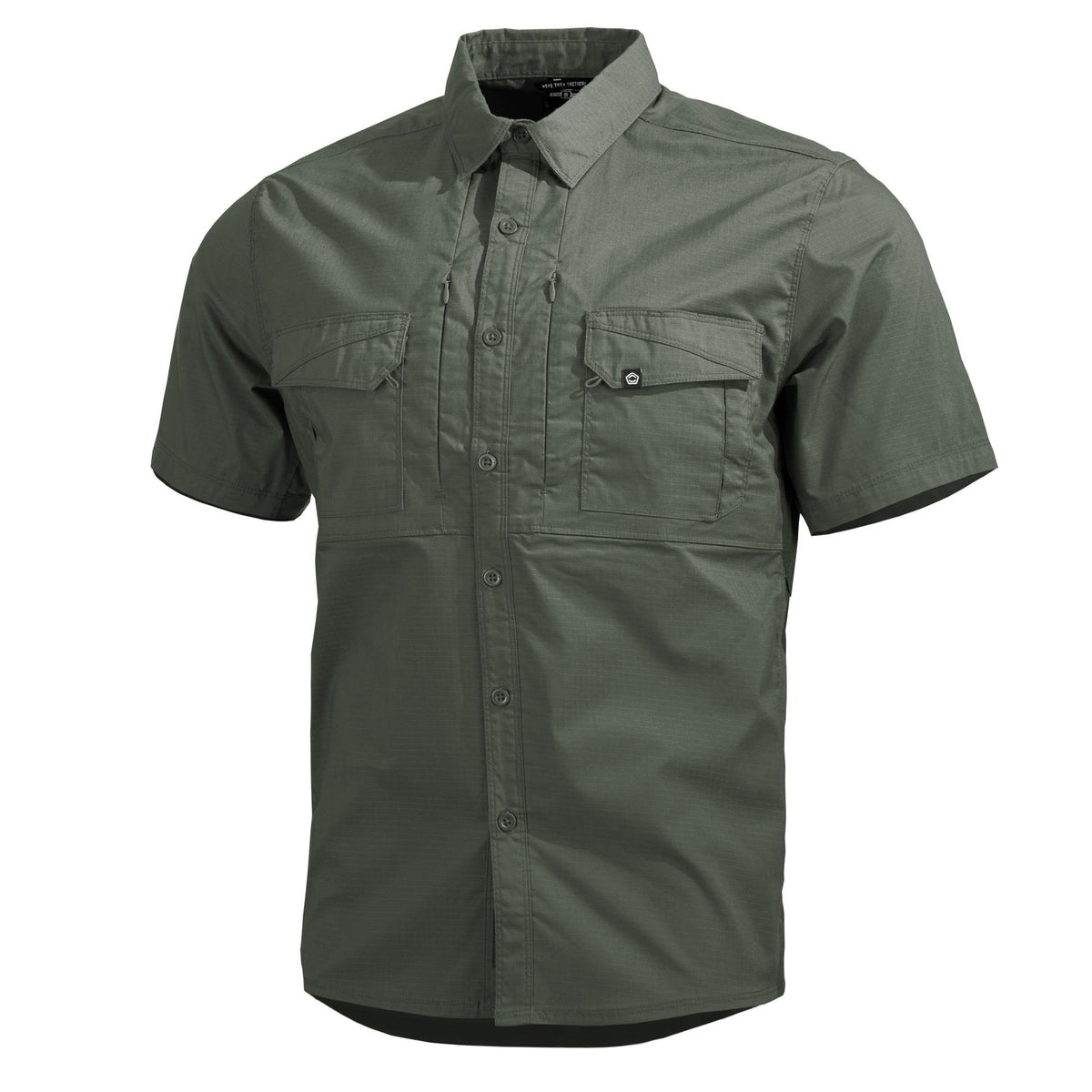Pentagon Plato Κοντό Πουκάμισο, camo green