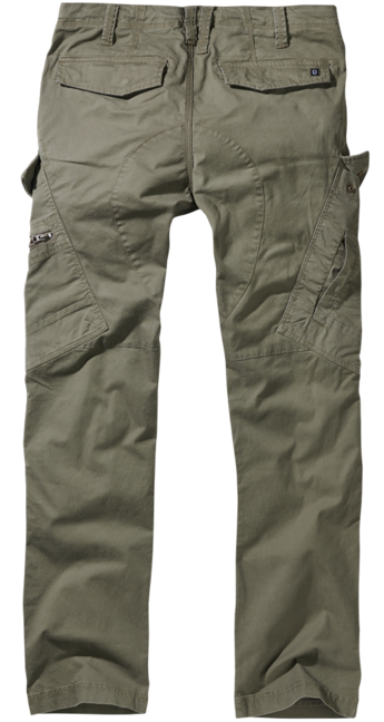 Brandit Adven pantaloni slim fit, oliva