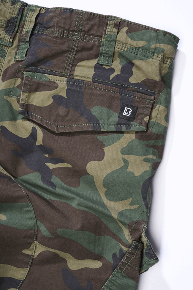 Brandit Adven Slim Fit nohavice, woodland