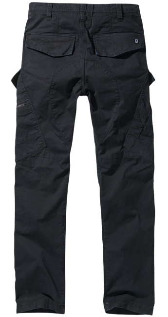 Brandit Adven pantaloni slim fit, neri