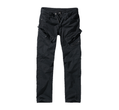 Brandit Adven παντελόνι slim fit, μαύρο