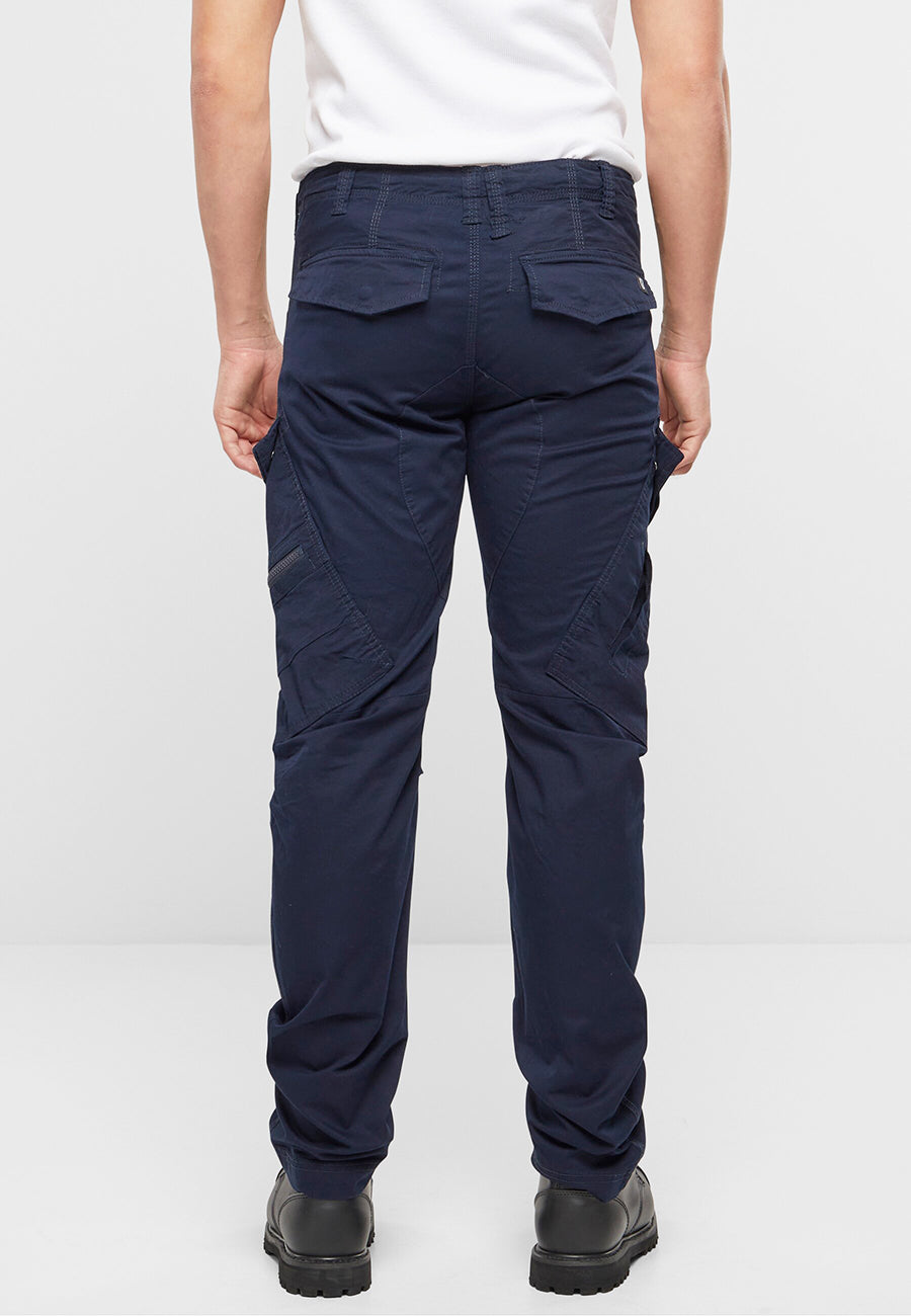 Brandit Adven Slim Fit nohavice, námornícka modrá