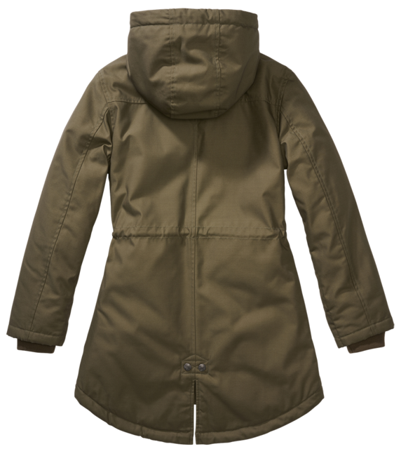 Brandit Marsh lake parka da donna invernale con cappuccio, oliva