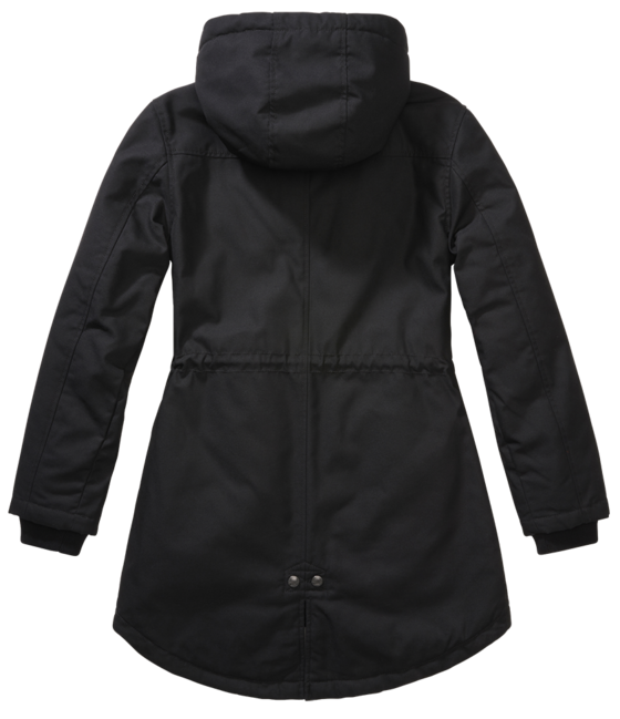 Brandit Marsh lake parka giacca invernale da donna con cappuccio, nera