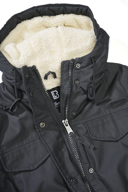 Brandit Marsh lake parka giacca invernale da donna con cappuccio, antracite