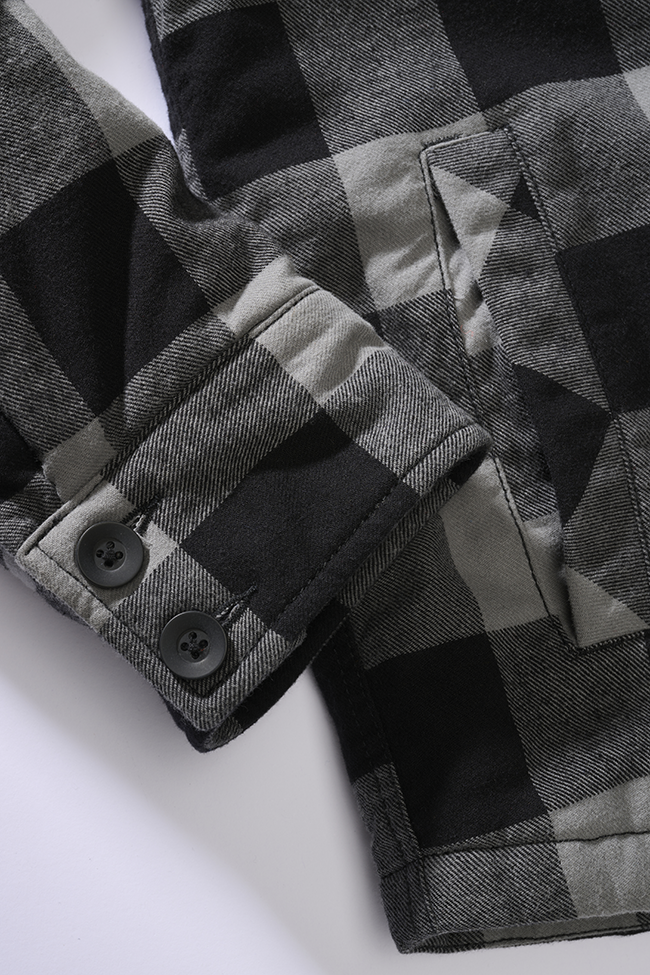 Brandit Lumber bunda, čierna+charcoal
