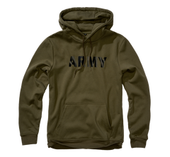 Brandit Army pulover s kapuco, olivno zelena