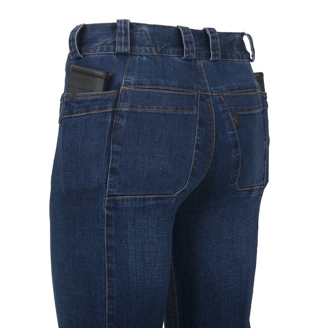 Helikon-Tex COVERT pantaloni tattici, denim mid - vintage worn blue
