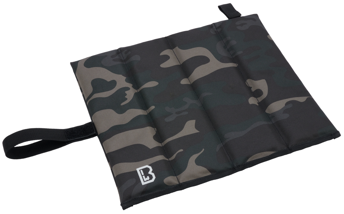 Brandit skladací sedací vankúš, darkcamo