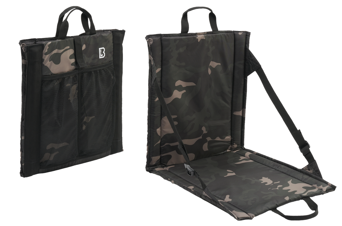 Brandit skladacie sedadlo, darkcamo