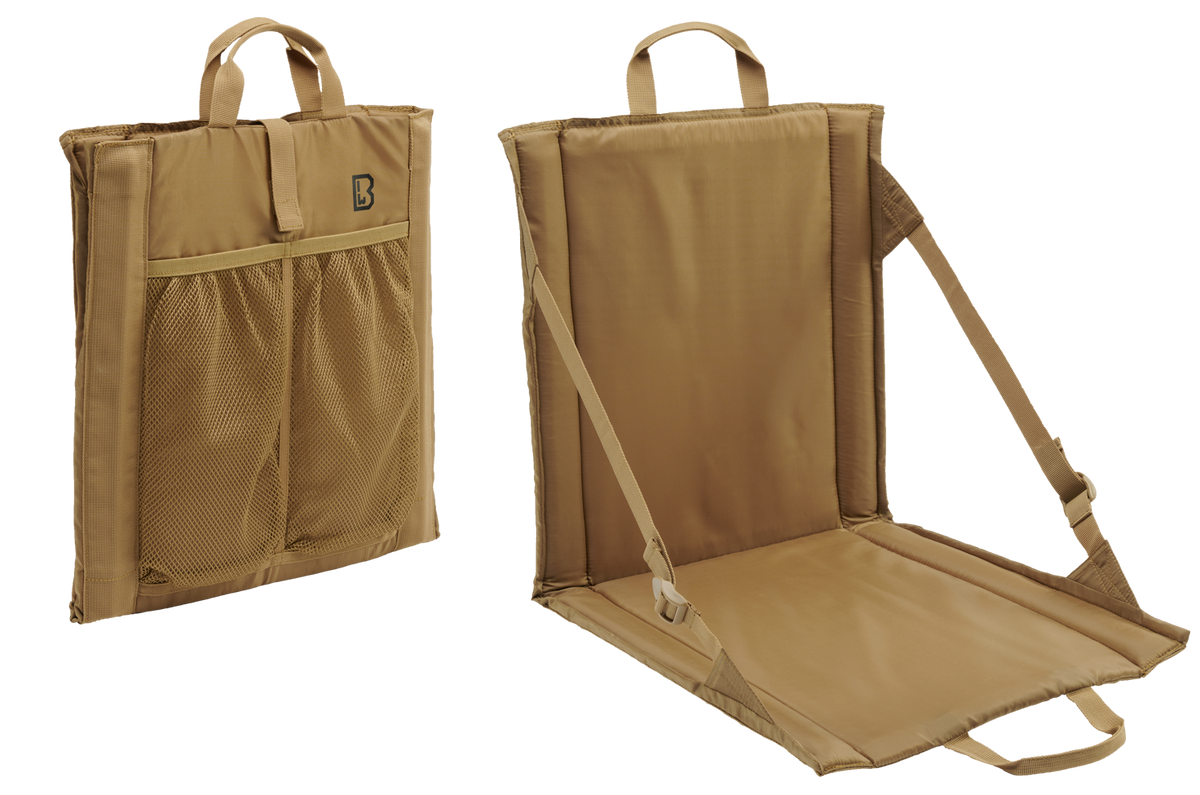 Brandit skladacie sedadlo, khaki