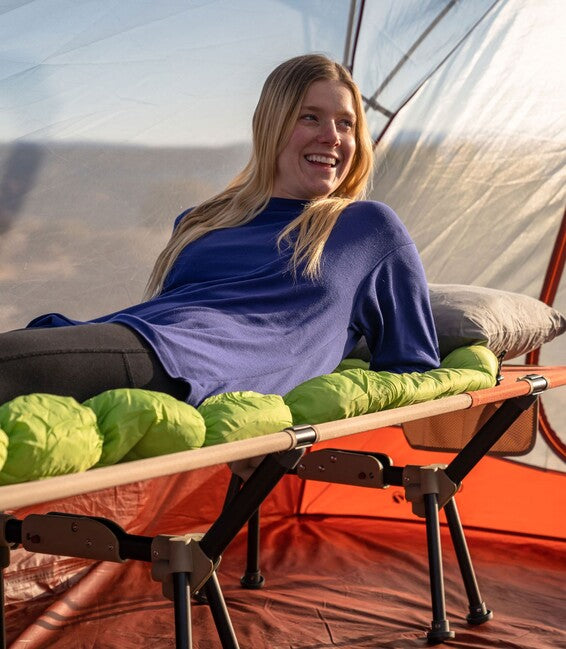 Klymit Mesa Lettino XL, rosso