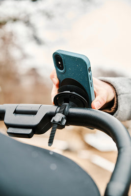Fidlock Porta Smartphone Bicicletta, nero