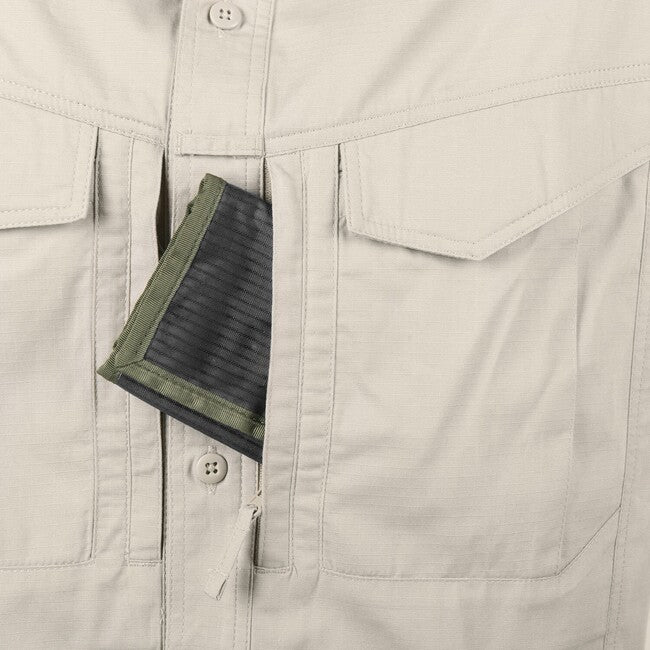 Helikon-Tex DEFENDER Mk2 Long Sleeve Shirt, PolyCotton Ripstop, Beige