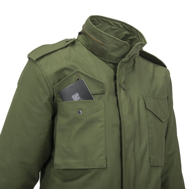Helikon-Tex M65 giacca - NyCo Sateen, oliva