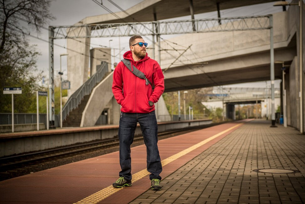 Helikon-Tex Urban Tactical lite felpa con cappuccio, nera