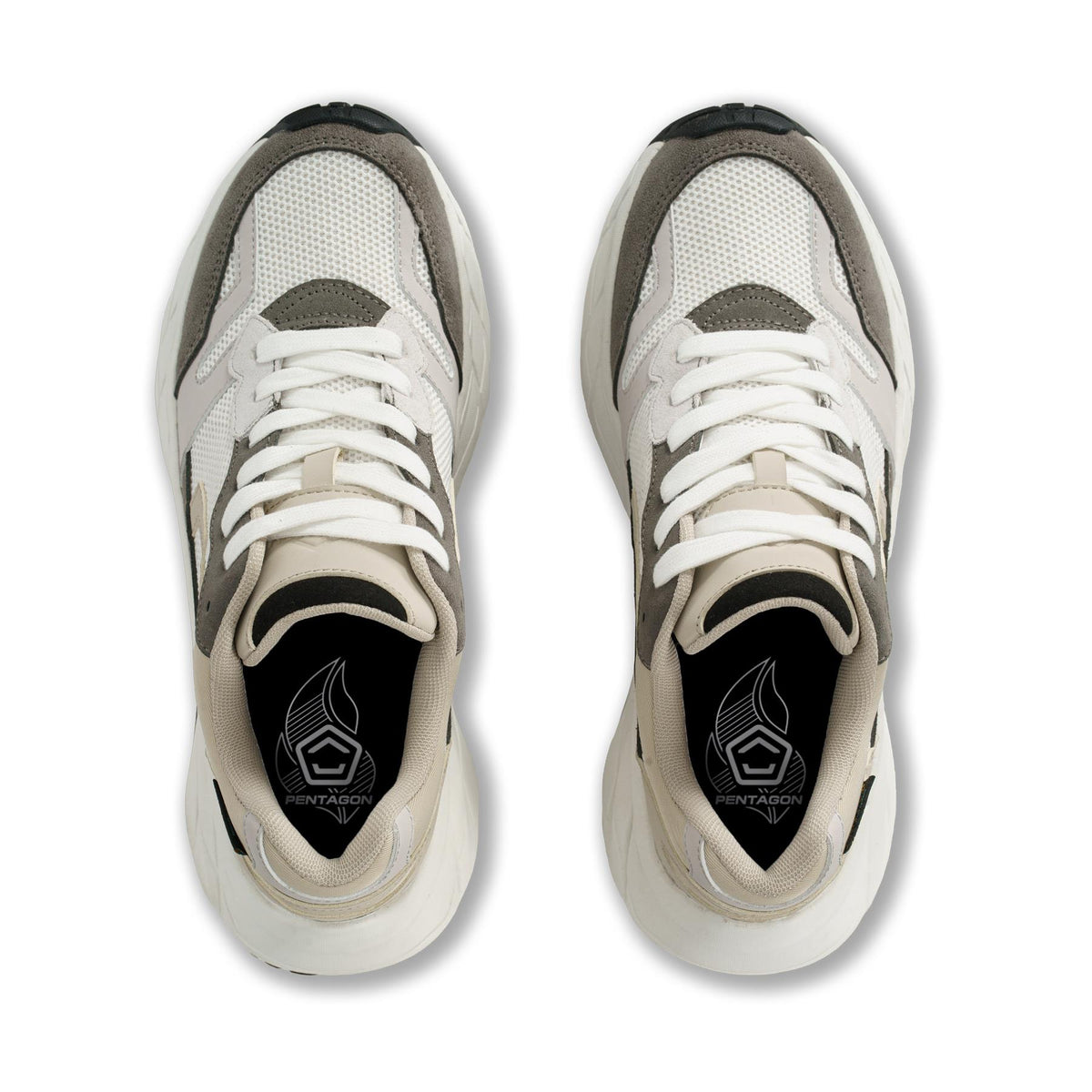 Pentagon Python scarpe da ginnastica da uomo, bianco