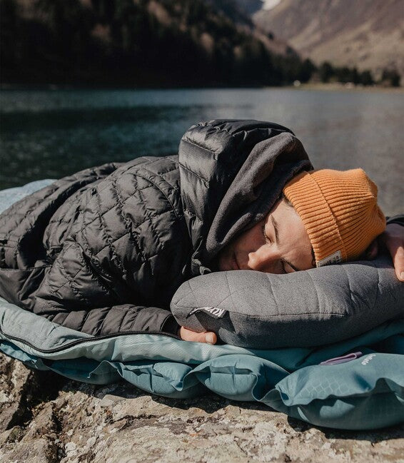 Klymit Luxe cuscino, grigio