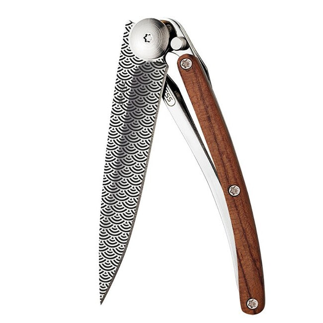 Deejo coralwood clouds coltello di chiusura, tattoo