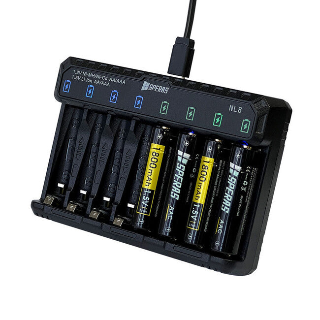 Speras NL8 caricabatterie
