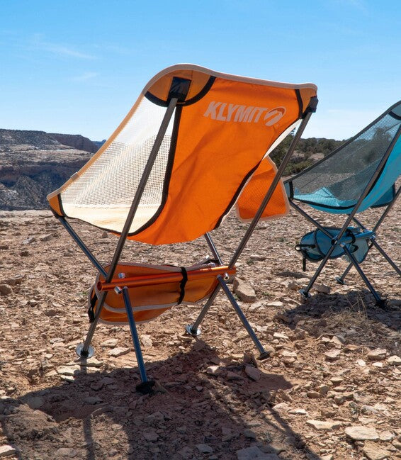 Klymit Ridgeline sedia da campeggio corta, blu