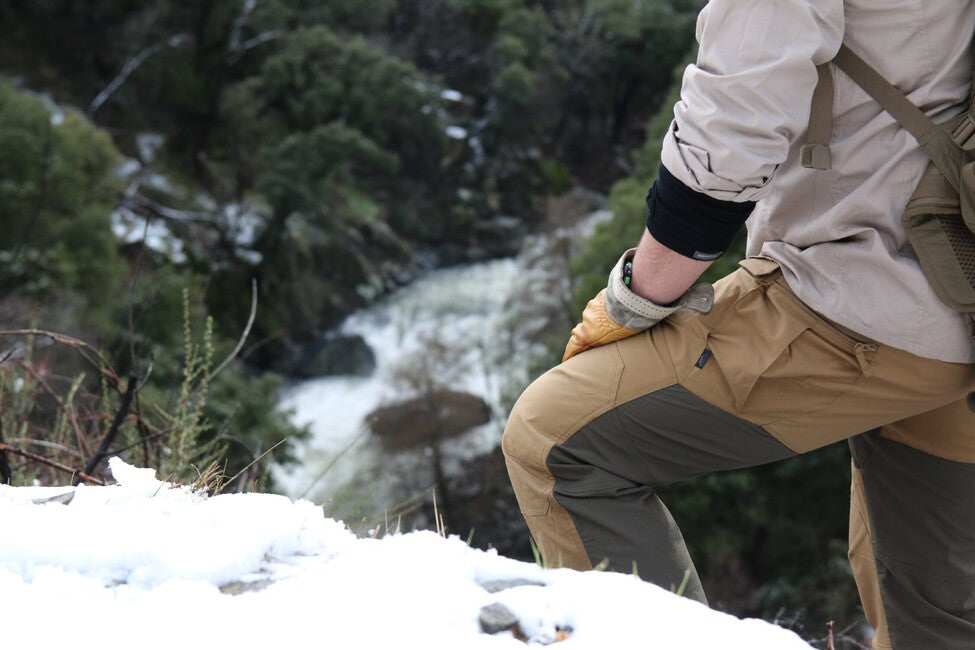 Helikon-Tex Hybrid Outback pantaloni - DuraCanvas - coyote, taiga green