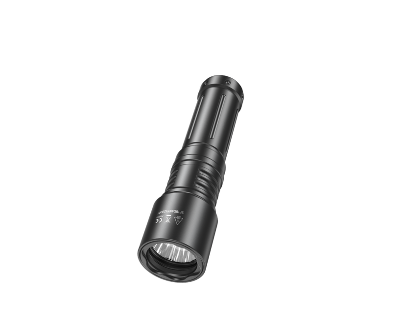 Bludive BD40 Pro torcia subacquea, nera