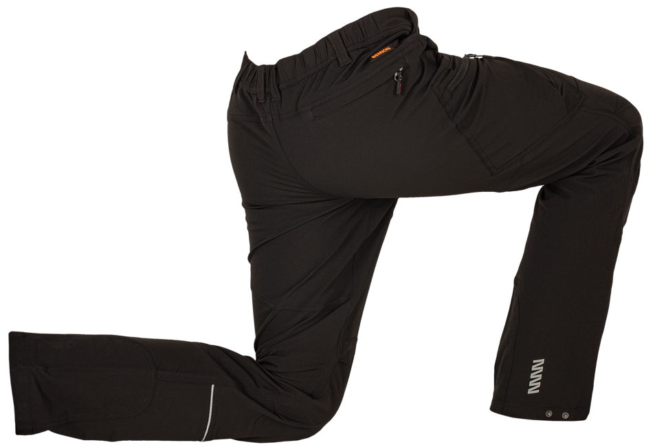 BENNON FOBOS pantaloni da esterno e da lavoro, neri