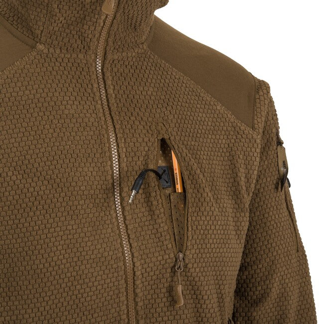 Helikon-Tex Alpha Hoodie giacca in pile, nera