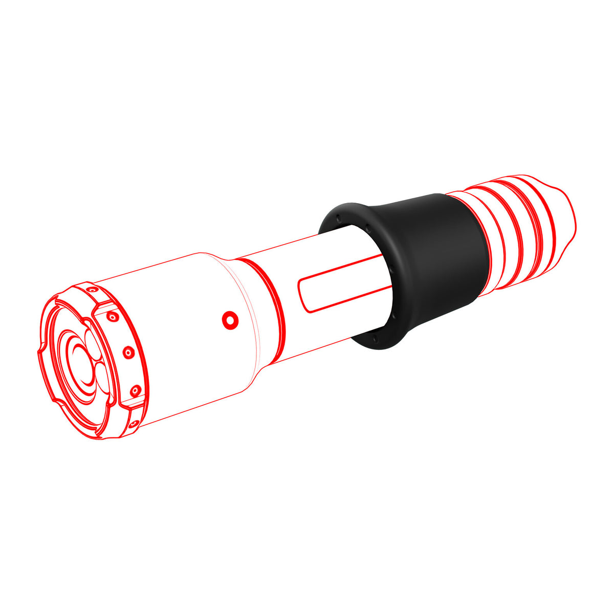 LEDLENSER Recoil Ring A protišmykový krúžok na svietidlo