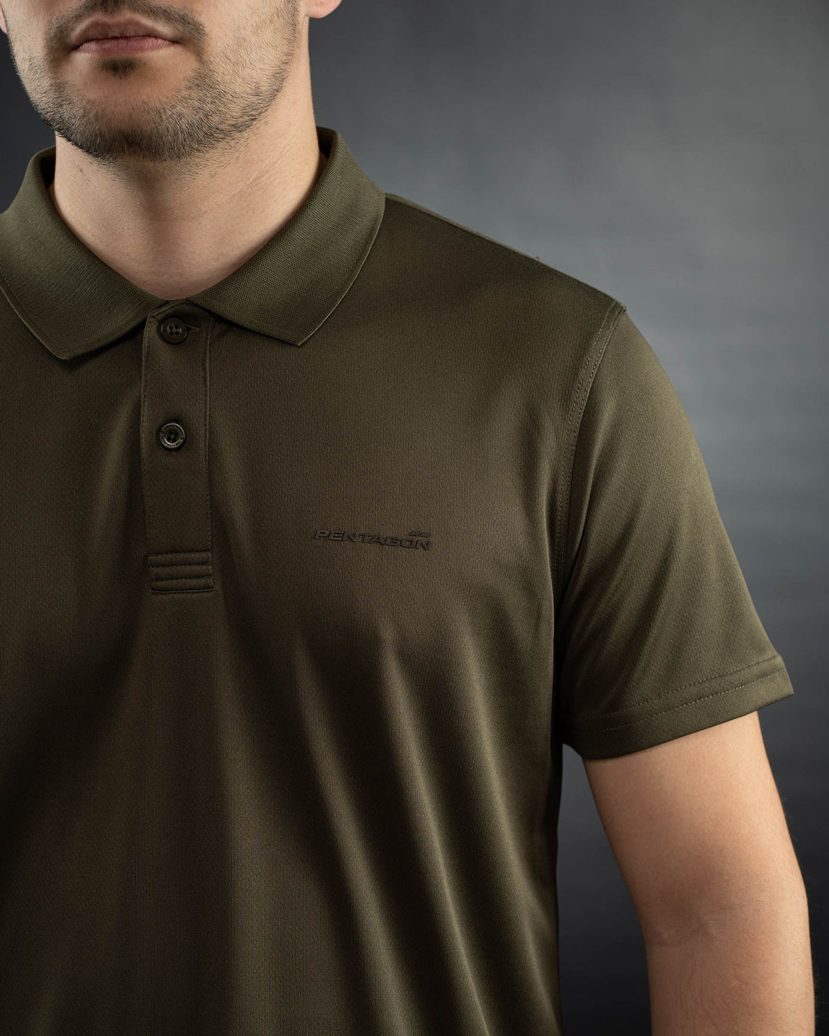 Pentagon Anassa polo, verde mimetico