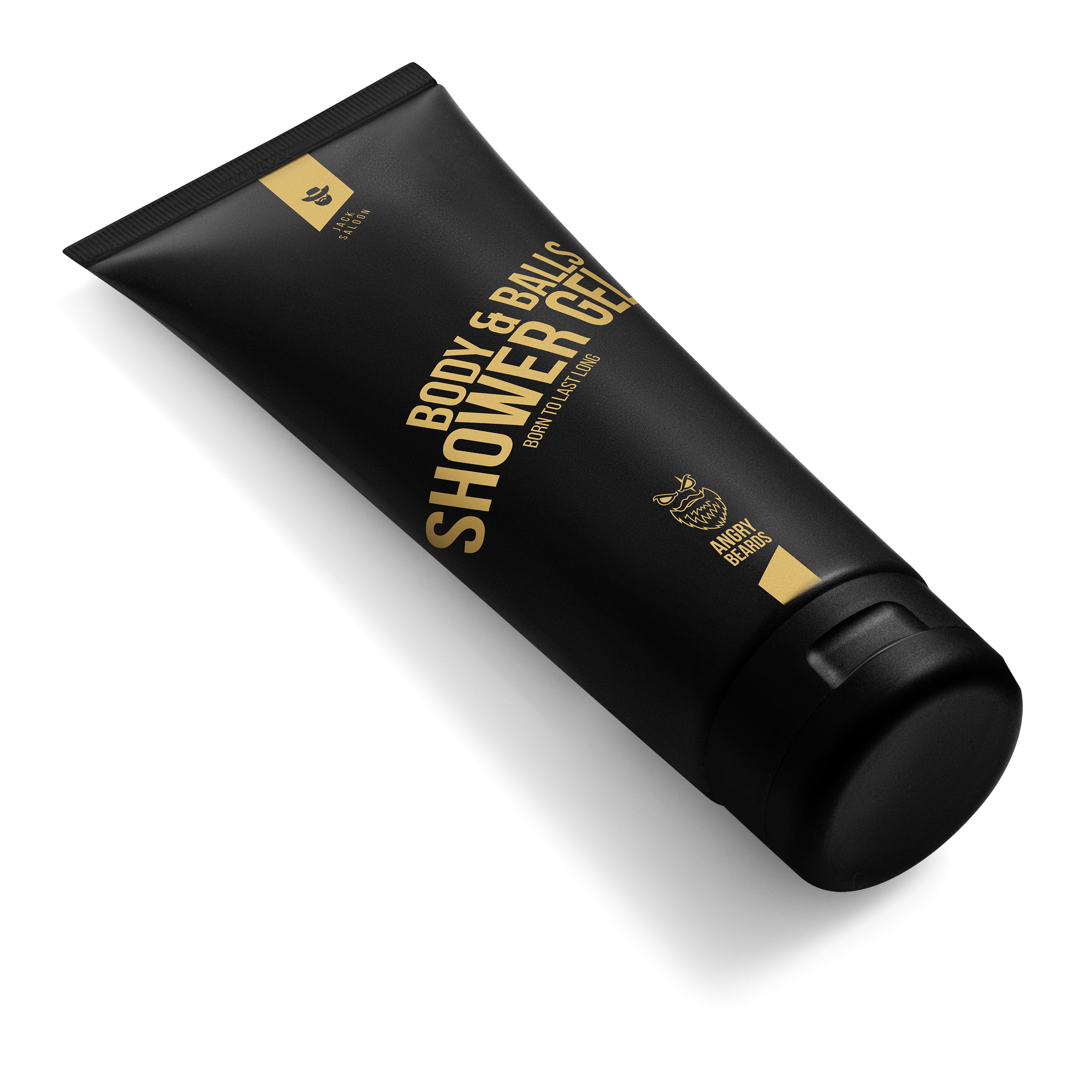 Angry Beards Jack Saloon gel doccia per corpo e palle 230 ml