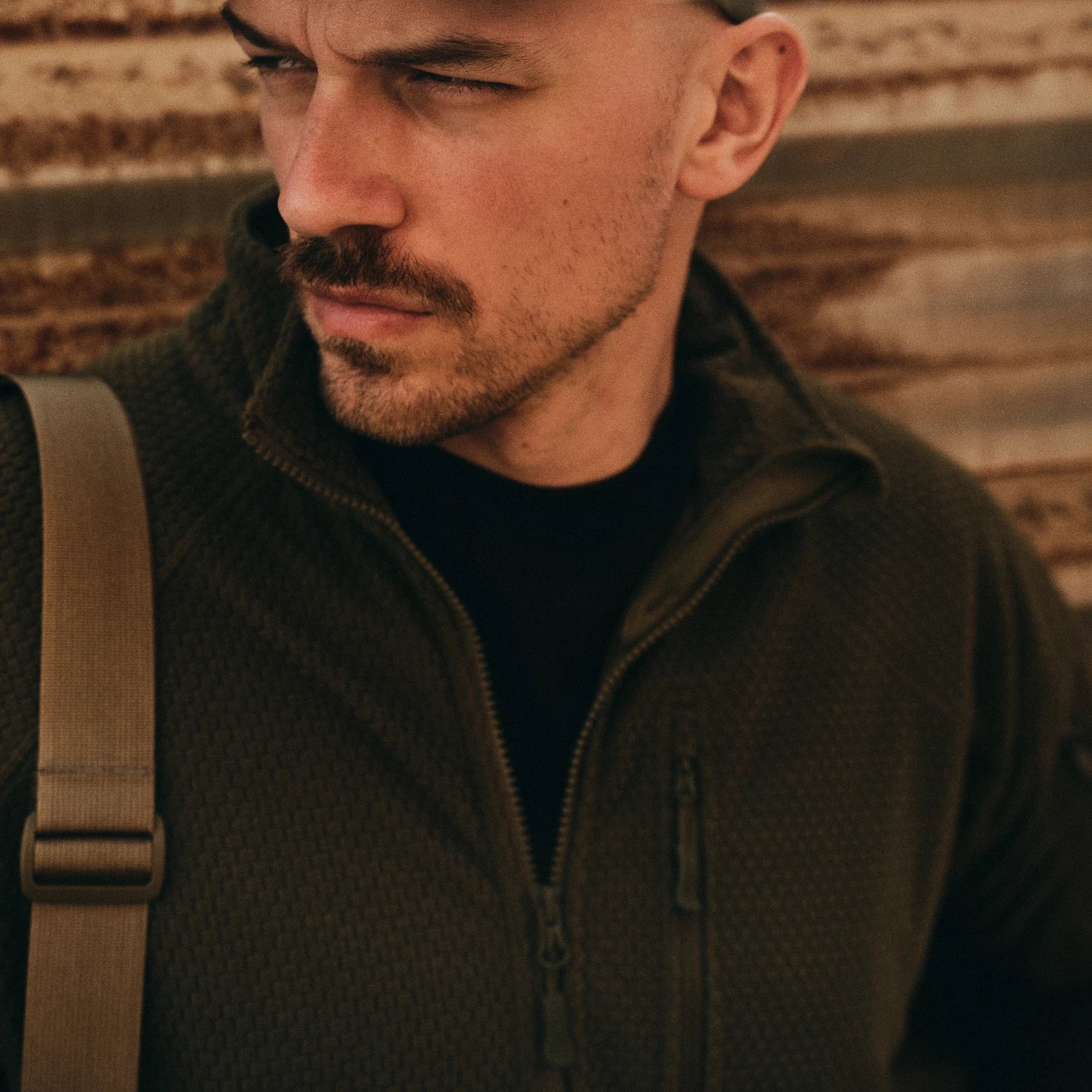 Helikon-Tex Alpha Tactical flisová bunda, čierna – v použití 2