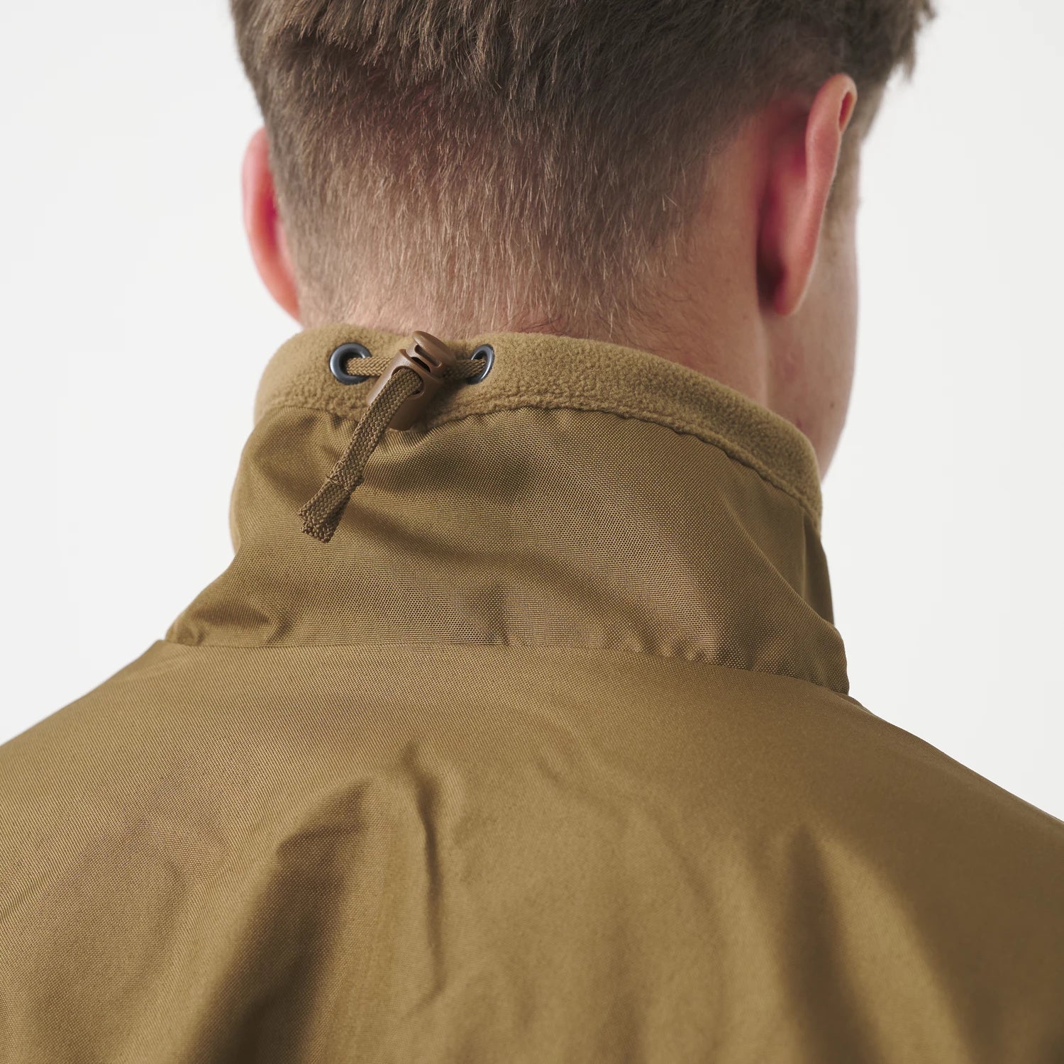 Helikon-Tex Classic Army spevnená flisová bunda, Coyote – detail 4